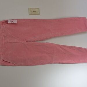 Juicy Couture Soft Pink Pull On Courderoy Pant Sz 14 NWT